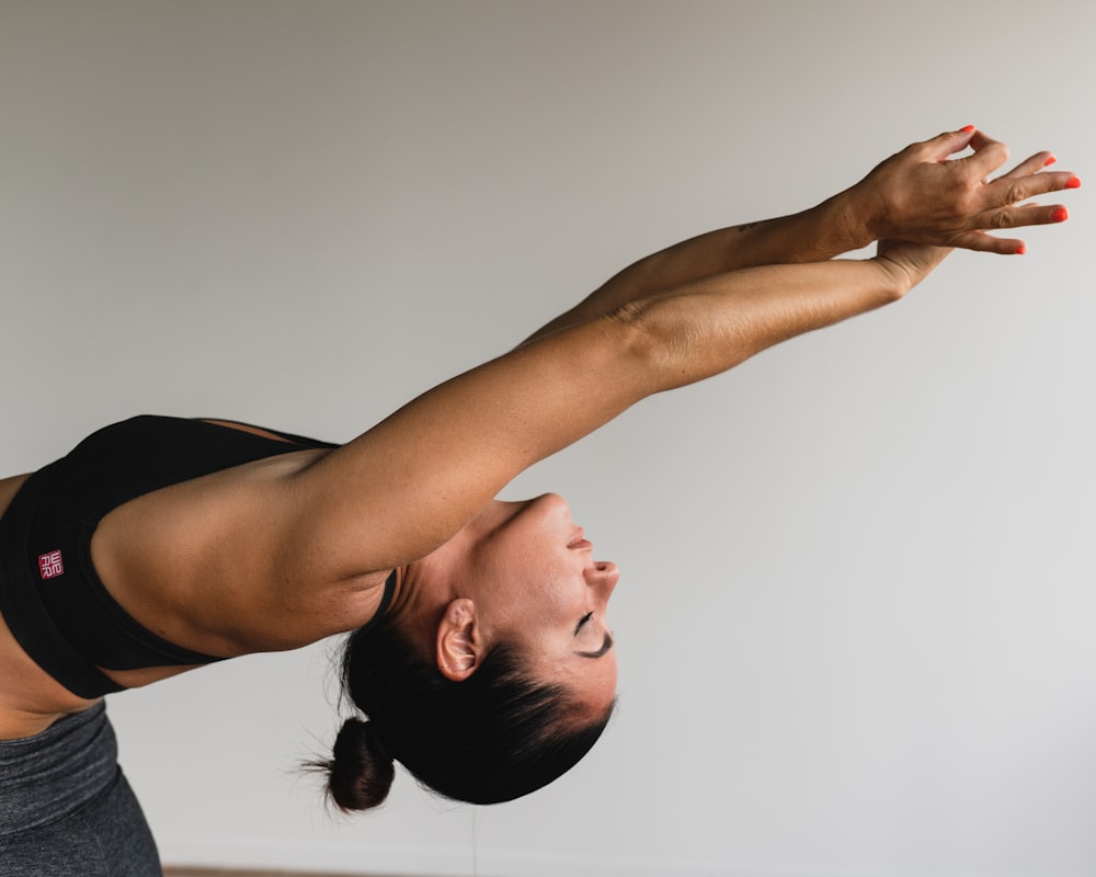 Warrior pose series for leg strength and balance development